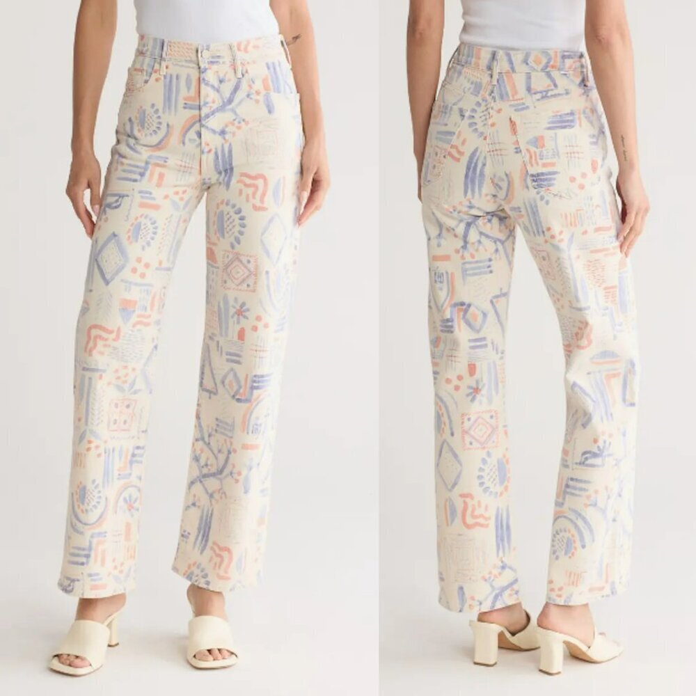 NWT New $228 Mother The Maven Skimp Scandifornia Jeans Size 23